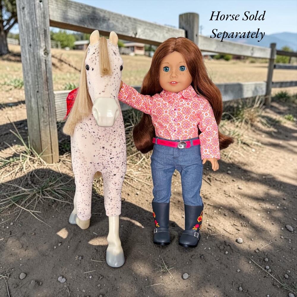 American Girl Doll of the Year Saige with Parade Outfit & Sparkle Dress